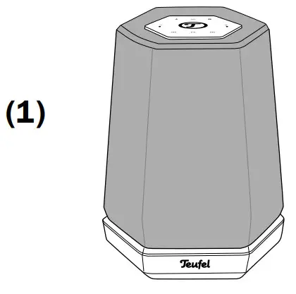 Teufel Holist M Powerful Hi-Fi Smart Speaker - Unpacking