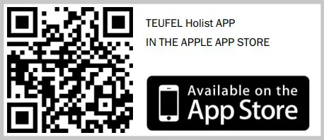 Teufel Holist M Powerful Hi-Fi Smart Speaker - qr