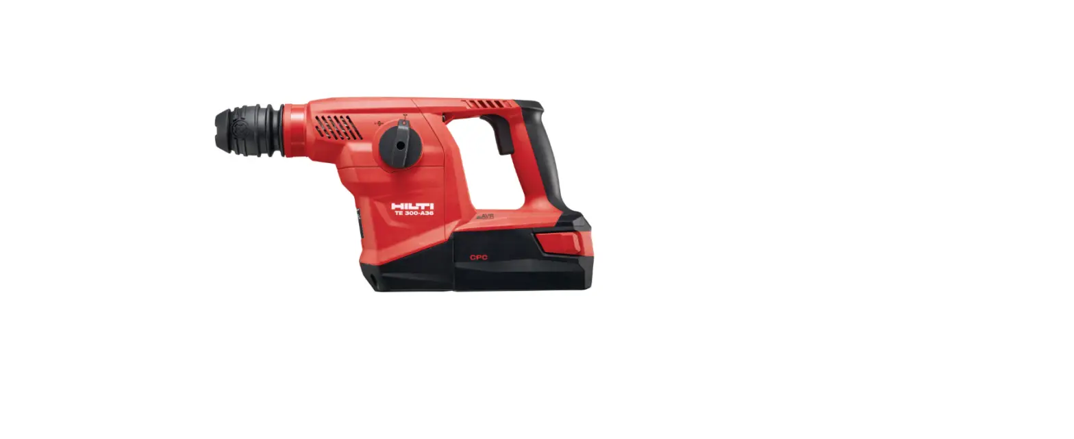 Hilti Te 300­-a36 Sds Plus Breaker Instruction Manual