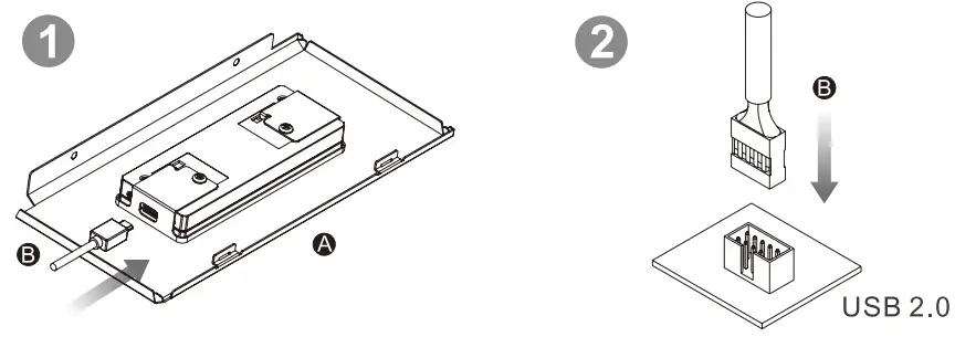 thermaltake LCD Panel Kit for Ceres 500 TG ARGB - fig 1