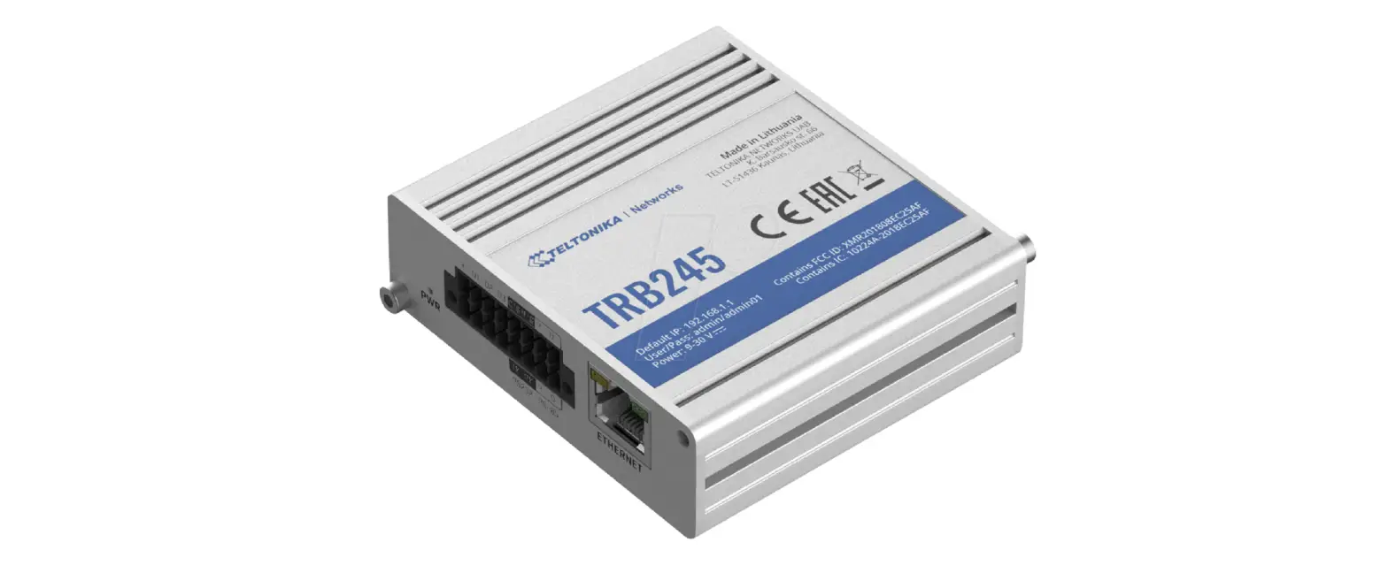 Teltonika Trb245 M2m Lte Gateway User Guide Teltonika Trb245 M2m Lte Gateway User Guide