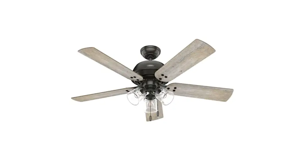 Hunter 51714 Shady Grove With 3 Lights 52 Inch Ceiling Fan Instruction Manual