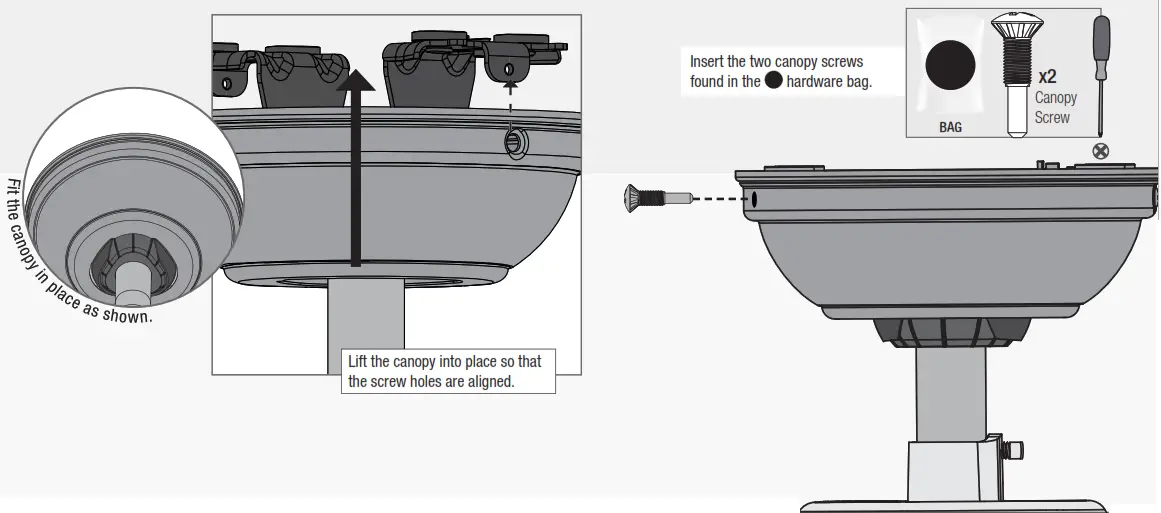 Hunter 51714 Shady Grove with 3 Lights 52 Inch Ceiling Fan - Figure 13