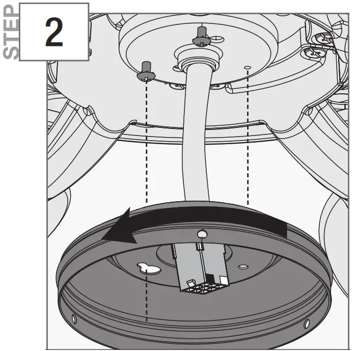 Hunter 51714 Shady Grove with 3 Lights 52 Inch Ceiling Fan - Figure 16