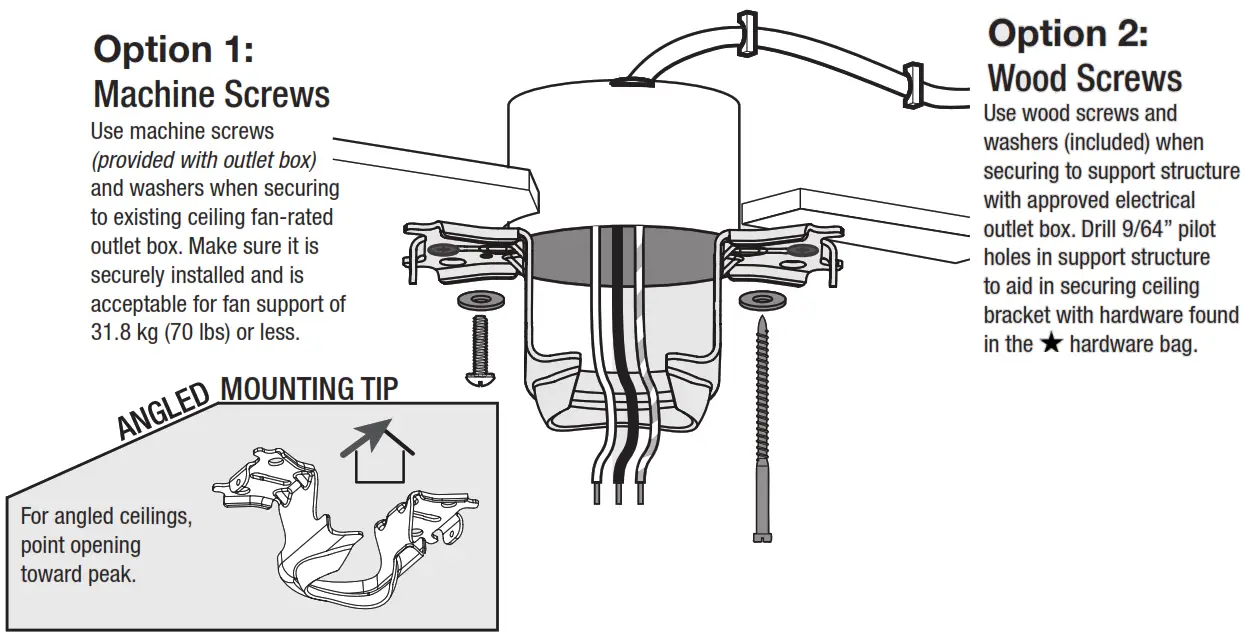 Hunter 51714 Shady Grove with 3 Lights 52 Inch Ceiling Fan - Figure 9