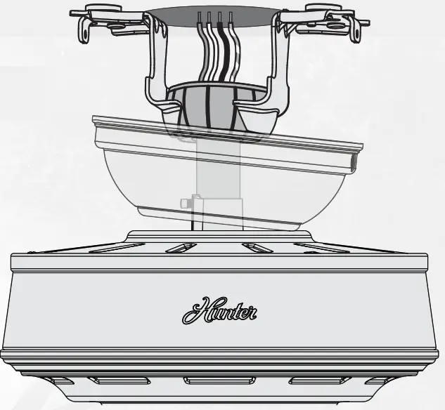 Hunter 51714 Shady Grove with 3 Lights 52 Inch Ceiling Fan - Progress Check