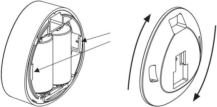 Power on (battery or USB).
