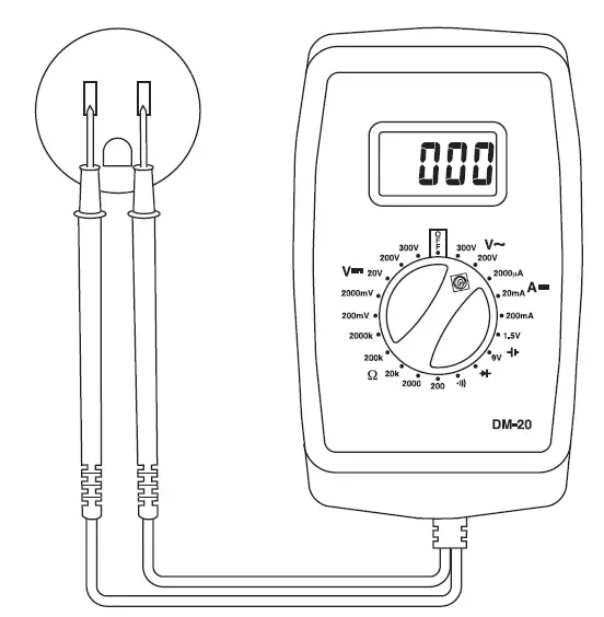 Greenlee DM-20 Digital Multimeter - 11
