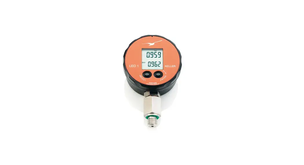 Keller Leo1 Digital Manometer With Optional Peak Pressure Value Detection User Manual Keller Leo1 Digital Manometer With Optional Peak Pressure Value Detection User Manual