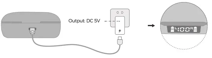 Bonweise PEA00017BKU5 Wireless Earbuds Bluetooth Headphones (8)