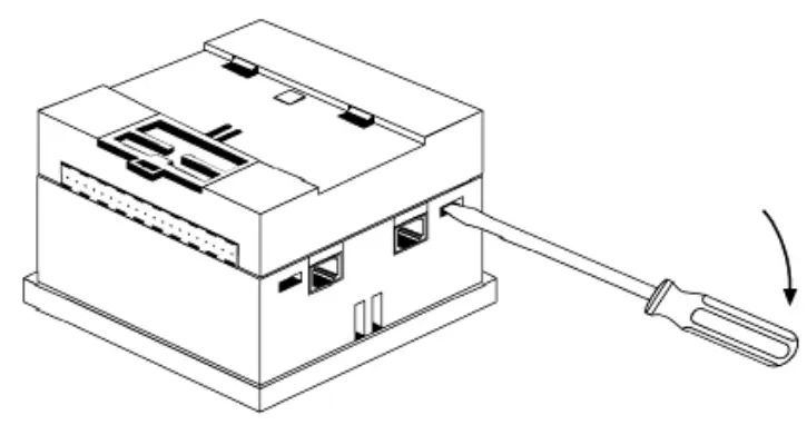 Opening the controller