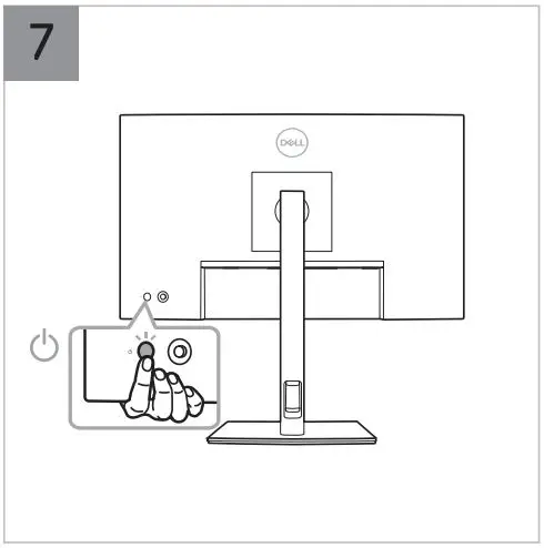 DELL P2422H 24″ Monitor User Guide - Installation 7