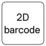 DELL P2422H 24″ Monitor User Guide - 2D Barcode
