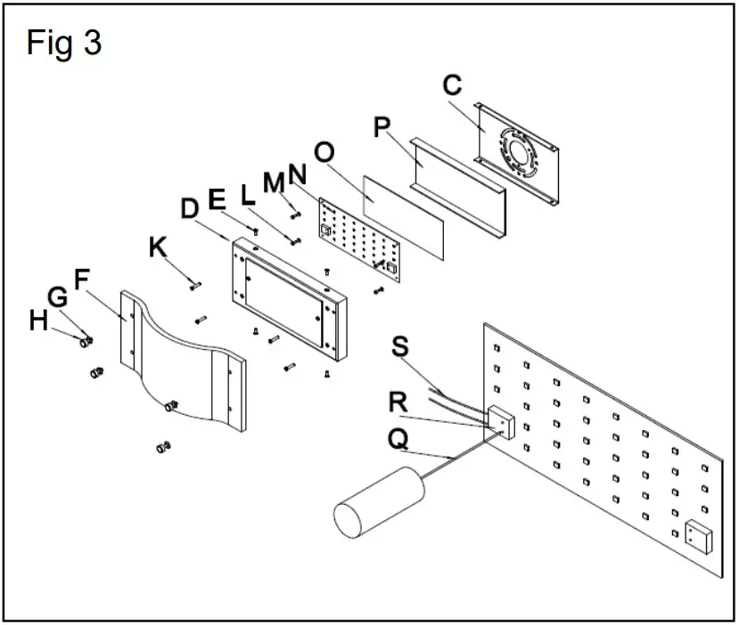 AMERICAN LIGHTING P5281 077 L Forest Ice LED Bath Vanity Light - Figure 3