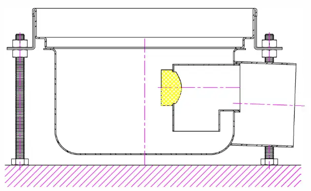 CombiSteel 7075.0130 Horizontal Outlet Drainage Channel - 4