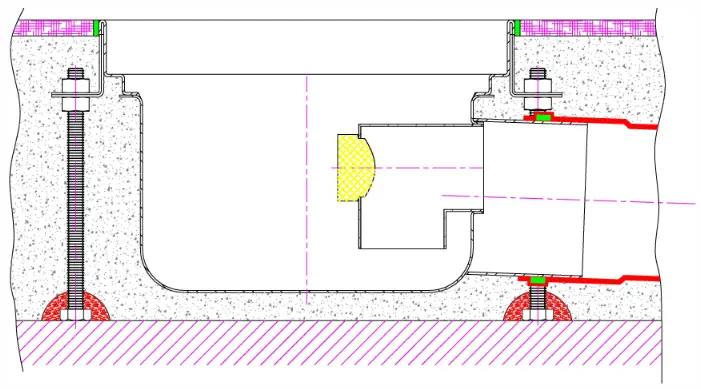 CombiSteel 7075.0130 Horizontal Outlet Drainage Channel - 7