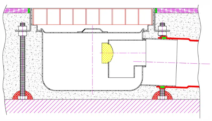 CombiSteel 7075.0130 Horizontal Outlet Drainage Channel - 8
