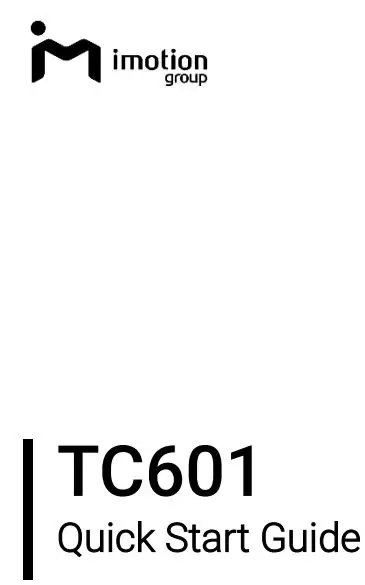 imotion TC601 Smartphone User Guide