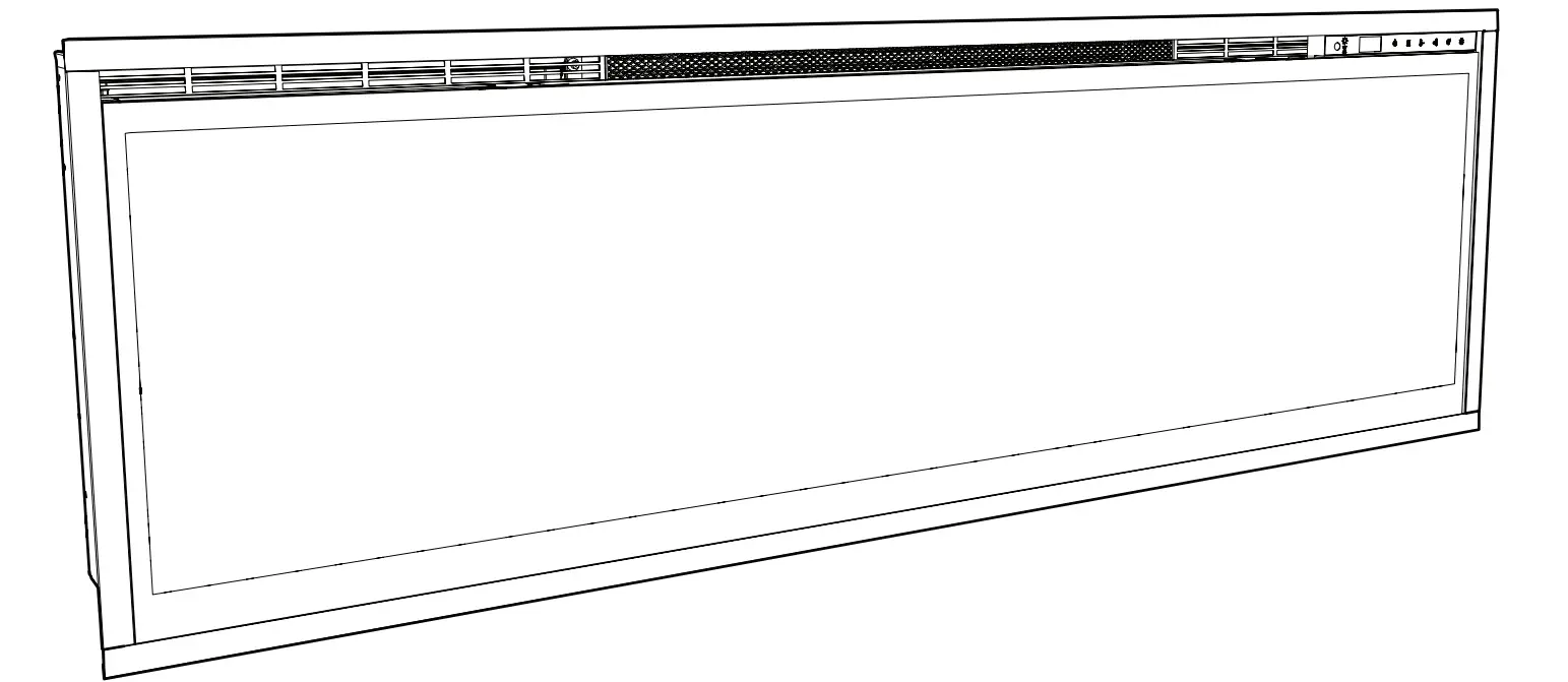 Dimplex XLF100 Linear Electric Fireplace