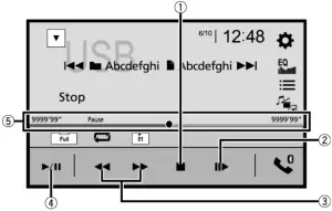 Pioneer SPH-DA250DAB - Moving Images Operation 1