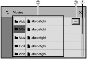 Pioneer SPH-DA250DAB - Moving Images Operation 3