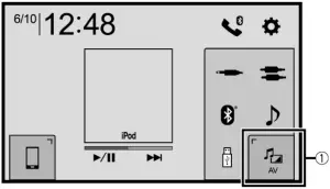 Pioneer SPH-DA250DAB - Selecting the source 1
