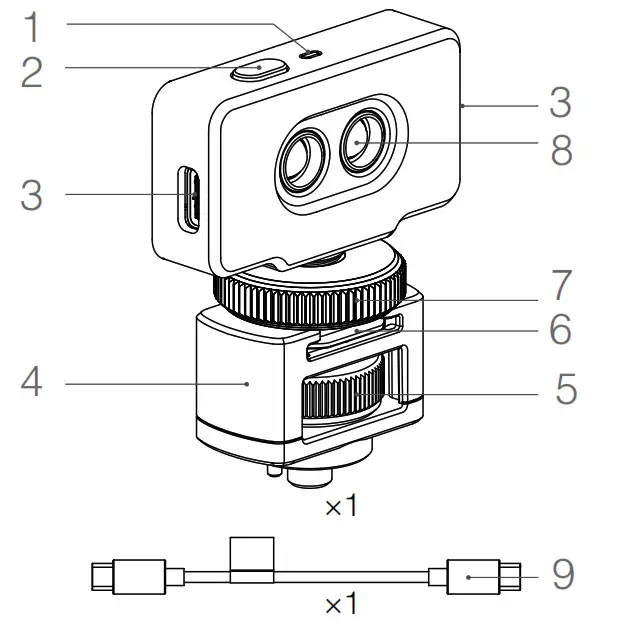 dji DF01 Ronin 3D Focus System -- Focus System-