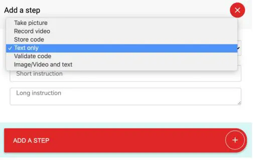 VUZIX Remote Assist User Guide - Adding steps
