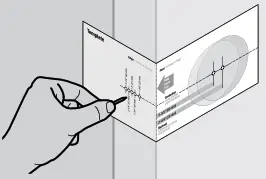 Drilling Instructions - Use template 3