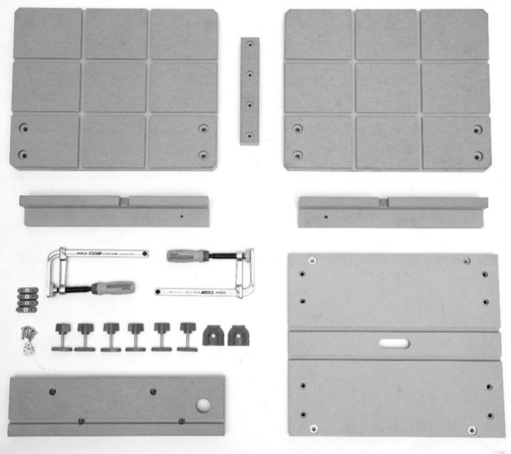 POWERMATIC Clamp Table with MICROJIG 1792824 -FIGURE 2