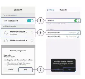 CAMBRIDGE AUDIO Melomania Touch True Wireless Headphones - WAIT FOR POP-UP NOTIFICATION AND