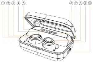 Arealer i09 True Wireless Stereo Earphones - Product details