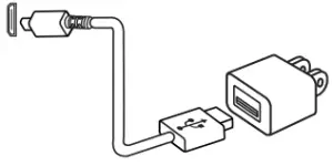 Bluestone SB6 Music Light Box - charging the speaker