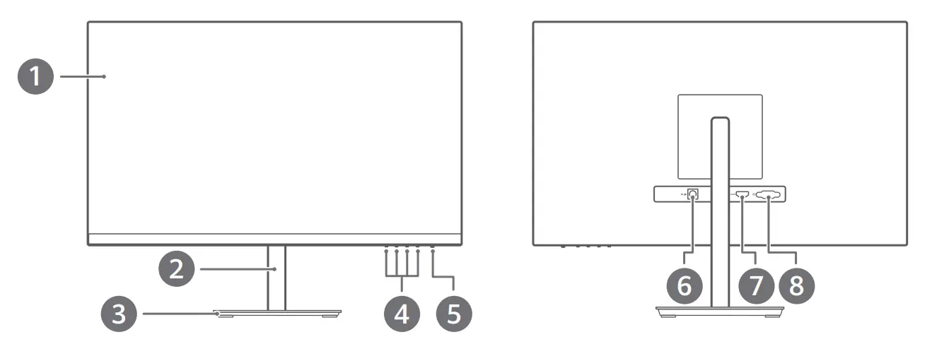 HUAWEI AD80HW 23 8 Inch Display Monito