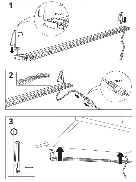 IKEA 104.069.43 Irsta LED Worktop Lighting- 1