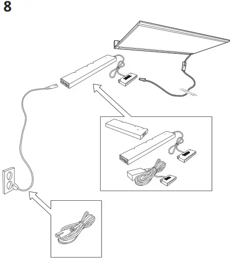 IKEA 104.069.43 Irsta LED Worktop Lighting- 8