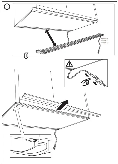 IKEA 104.069.43 Irsta LED Worktop Lighting- Important 3