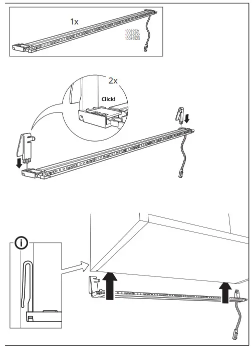 IKEA 104.069.43 Irsta LED Worktop Lighting- Important 6
