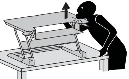 ergotron Dual Monitor Kit - Warning