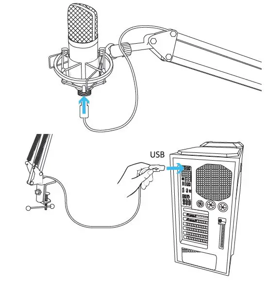 EOSS E-Mic Microphone Set fig3
