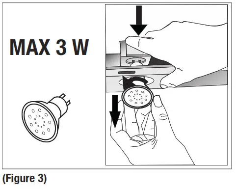 GRUNDIG GDKP 5460 B Wall Mounted Cooker Hood- Replacement of lamp