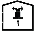 GRUNDIG GDKP 5460 B Wall Mounted Cooker Hood- connection