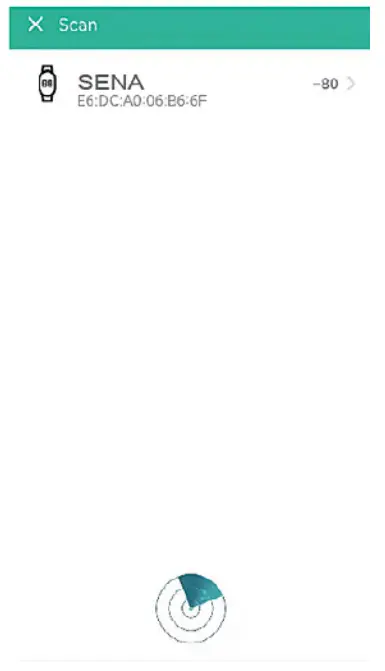 fontastic 360CH Sena Smart Bracelet FontaFit - Switching on 2