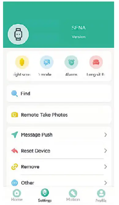 fontastic 360CH Sena Smart Bracelet FontaFit - Switching on 3