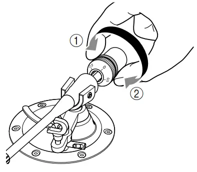 Adjusting the stylus pressure