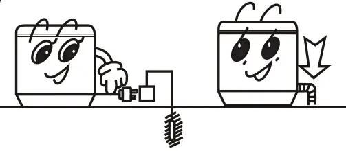 Haier HWM120 M826 Top Load Fully Automatic Washing Machine - drain