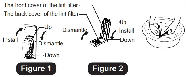 Haier HWM120 M826 Top Load Fully Automatic Washing Machine - filter