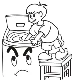 Haier HWM120 M826 Top Load Fully Automatic Washing Machine - harm