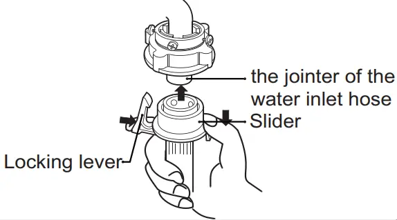 Haier HWM120 M826 Top Load Fully Automatic Washing Machine - inlet hose