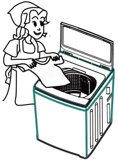 Haier HWM120 M826 Top Load Fully Automatic Washing Machine - laundry